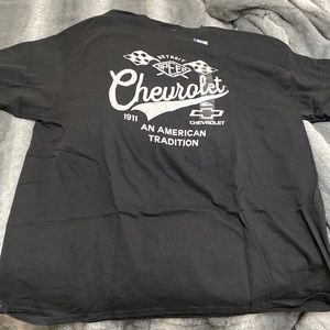 New Chevrolet  Black Shirt Authentic Chevy Made